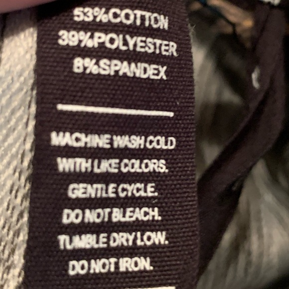 NWT XXL Snap Front Agnes & Dora Floral Denim Skirt - Picture 5 of 5